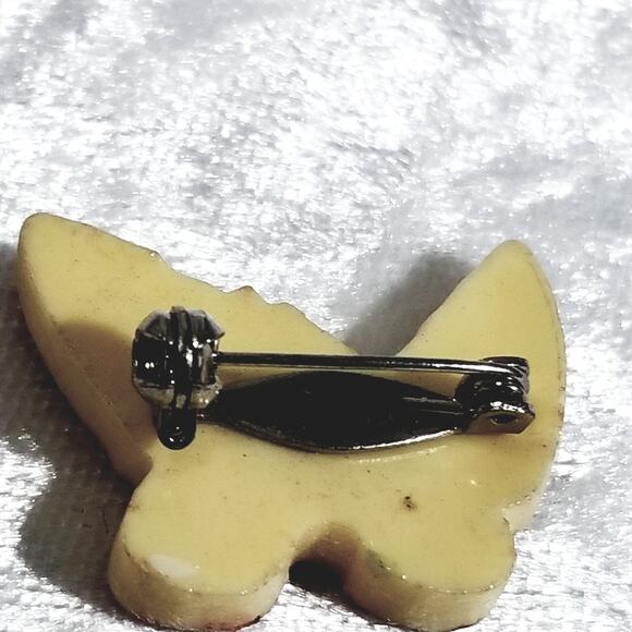 Butterfly 1"x1" orange, yellow, green and red 1.1902 - Picture 3 of 11